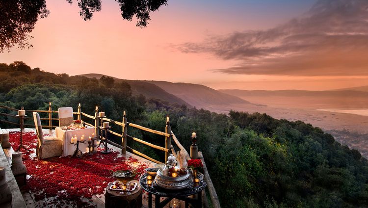 &Beyond Ngorongoro Crater Lodge - Romantische