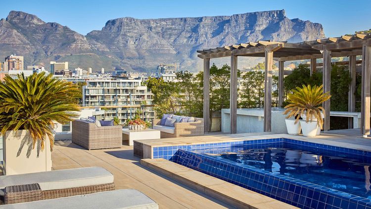 One&Only Cape Town - Penthouse Terrasse mit P