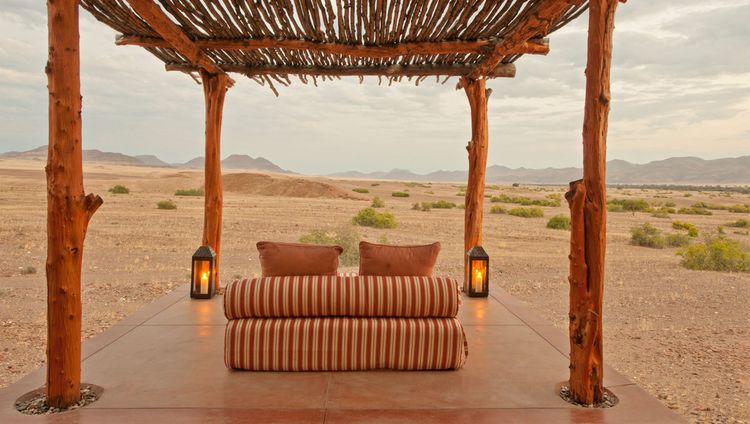 Okahirongo Elephant Lodge - Ausblick von der 