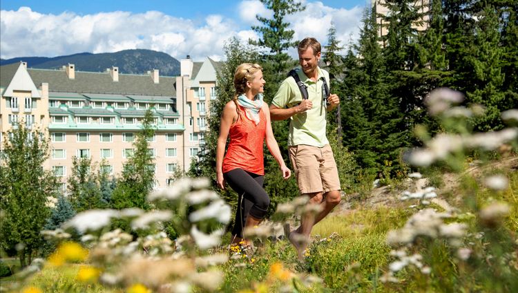 Fairmont Chateau Whistler - Wanderung