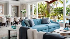 Wohnzimmer der Villa One