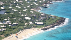 Amanyara - Aerial View of Beach