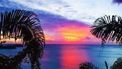 Cocos Hotel - Karibischer Sonnenuntergang