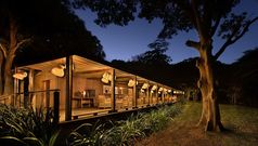 Kasiiya Papagayo Retreat - Terrasse am Abend